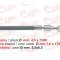 Cablu schimbator viteze varianta scurta 1.6x1750 mm - toate modelele de scutere clasice Vespa