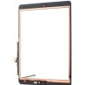 Touchscreen iPad 10.2 (2019) A2197 A2198 A2200, Negru, Ecran Tactil Complet