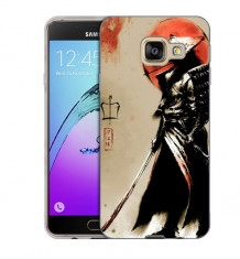 Husa Samsung Galaxy A3 2017 A320 Silicon Gel Tpu Model Samurai Draw foto