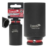 Cheie tubulara de impact lunga in 6 puncte 1 / 2&quot;, 30 mm, Cr-Mo, Tvardy T00211-30