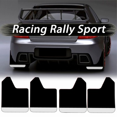 Set 4 Aparatori Noroi SPORT din cauciuc pentru autoturisme, universale, model foto