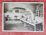 Fotografie tip carte postala, Sala de gospodarie a Scolii Centrale de fete din Bucuresti, 1890
