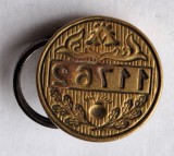 Sigiliu vechi militar infanterie ori vanatori de munte, probabil per regala 1930