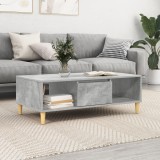 vidaXL cu depozitare cu ușă Gri beton 103.5 x 60 x 35 cm Lemn compozit