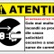 Placuta nu suprasolicitati priza poate produce un incendiu
