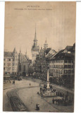 CPIB 16760 CARTE POSTALA - MUNCHEN. MARIENPLATZ, VERLAG, VECHE, 1911, Circulata, Printata
