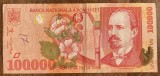 B11 42 - Bancnota foarte veche - Romania - 100000 lei - emisiune 1998