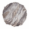 Covor TINE 75313C Rock, piatră - formă modernă, neregulată - gri inchis / gri deschis, 160x160 cm, Asimetric, Polipropilena