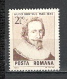 Romania.1983 400 ani nastere H.Grotius-istoric XR.886