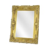 Oglinda din cristal cu o rama aurie GM-1305