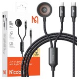 Mcdodo &Icirc;ncărcător Inductiv Pentru Ceas Apple 2In1 Cablu Pentru Iphone Macbook 60W