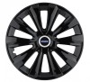 Set 4 Capace Roti, potrivite jantelor de R14, pentru Volvo, model delta negru, Autohelix MSA