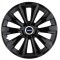 Set 4 Capace Roti, potrivite jantelor de R14, pentru Volvo, model delta negru