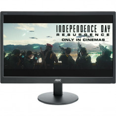 Monitor 18.5&amp;quot; AOC E970SWN, HD, TN , 16:9, WLED, 5 ms, 200 cd/m2, 90/65, 20M:1, VGA, VESA, , Black foto