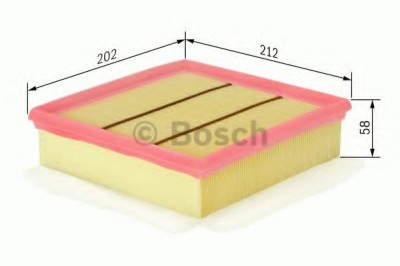 Filtru aer OPEL CORSA D (2006 - 2016) BOSCH F 026 400 049 foto