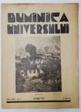REVISTA &#039;DUMINICA UNIVERSULUI&#039;, ANUL I (XXVII) - No. 19, 10 MAI 1931