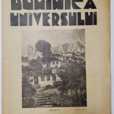 REVISTA 'DUMINICA UNIVERSULUI', ANUL I (XXVII) - No. 19, 10 MAI 1931