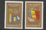 ROMANIA 1982 LP 1068 A 35-A ANIVERSARE A REPUBLICII SERIE MNH NESTAMPILATA