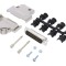 Conector D-Sub 25 pini tată 45&deg;