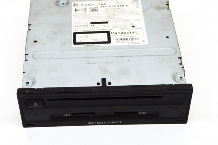 Unitate radio CD navigație SEAT LEON 5F1 2015 OEM: 5F0035858A 17063135