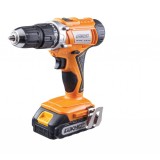 Bormasina cu percutie Baukraft 18V 40Nm, mandrina 10 mm, acumulator 2Ah