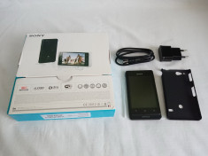 Telefon mobil Sony Xperia Go (ST27i) complet functional, incarcator, folie, husa foto