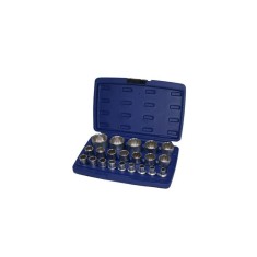 Trusa set 12 chei tubulare 1/2&quot; 8-35 mm, 12 colturi, spline, Asta