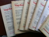 Viata romaneasca revista uniunii scriitorilor 10 reviste 1950 1973 1980 / 81/ 83