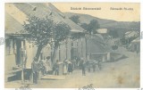 5688 - COSTIUI, Rona de Sus, Maramures, Shopping Street, Romania - old postcard - used - 1914
