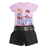 Pantalon scurt si Tricou 5-13 Ani Violet Mov - 8ANIMarimea