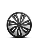 Set capace roti camion 15` Silver-Black Orion Van 4buc, Mega Drive