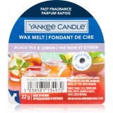 Yankee Candle Black Tea &amp; Lemon ceară pentru aromatizator Signature 22 g