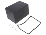 Carcasă Universală Aluminiu Neagră 121x171x106mm