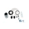 Set reparatie etrier frana Lexus, Punte Spate, sistem franare AKEBONO, ERT