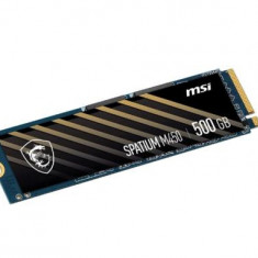 SSD Extern MSI SPATIUM M450, 500GB, M.2 2280, PCIe Gen4 x4, 3D NAND