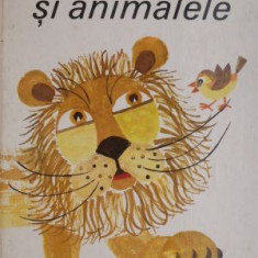 Leul si animalele. Fabule de La Fontaine si Ignacy Krasicki (coperta putin uzata)
