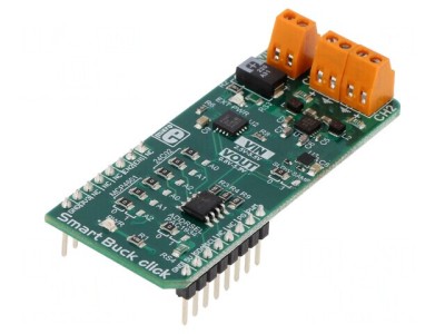 Placă Prototip DC/DC I2C SMART BUCK CLICK foto