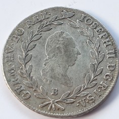 Austria 20 kreuzer 1787 B / Kremnica argint Joseph ll foto