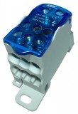 Clema de distributie 160A capac intrare 1x6-16mm2 + 1x10-70mm2 iesire 6x2,5-16mm2, XBS