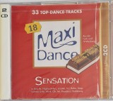 Various &lrm;&ndash; Maxi Dance Sensation 18 _ dublu cd nou, sigilat anii 90 _ Ariola, Germania, 1995