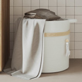 Gossi cos de depozitare, alb, &Oslash;38x36 cm, bumbac