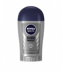 Nivea Deodorant stick Barbati 40 ml Silver Protect foto