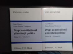 Ioana Muraru - Drept constitutional si institutii politice/ vol.1-2 foto