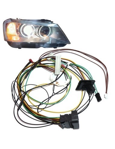 Cablaj far dreapta pentru BMW X3 F25 fara Facelift 2010-2014 Bi-Xenon fara adaptiv