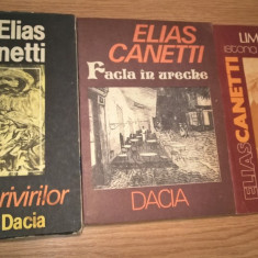 Elias Canetti - 3 vol. autobiografice: Istoria unei tinereti + Povestea vietii