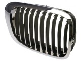 Grila radiator Bmw Seria 3 (E46/5), COUPE/CABRIO, 05.99-03.03, dreapta, crom/negru, 51138208684, 20080518, Rapid