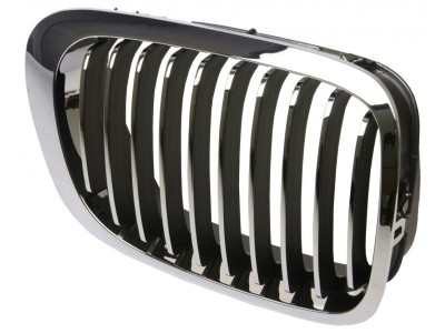 Grila radiator Bmw Seria 3 (E46/5), COUPE/CABRIO, 05.99-03.03, dreapta, crom/negru, 51138208684, 20080518 foto