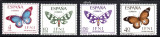 IFNI 1966, Fauna, Fluturi, MNH, serie neuzata, Nestampilat