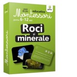 Roci si minerale. Carti de joc educative Montessori 6-12 ani
