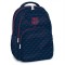 Ghiozdan ergonomic laptop FC Barcelona negru cu 3 compartimente 45 cm